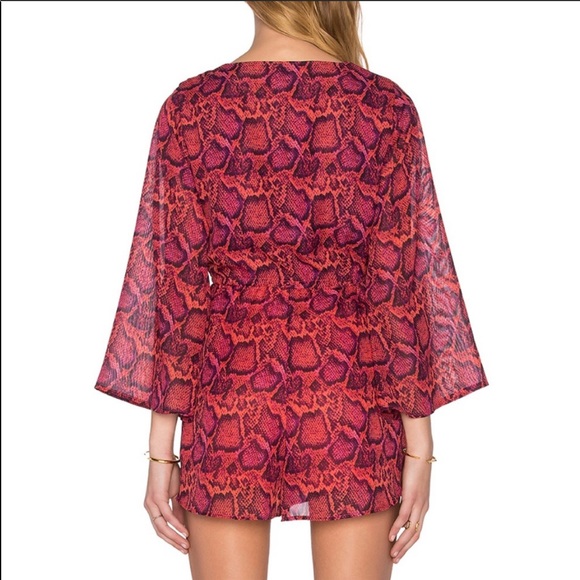 [Show Me Your Mumu] Popsicle Python Romper Small - Picture 3 of 7